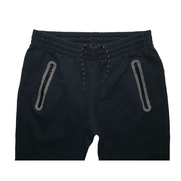 Jogger Sweatpants Bundle Set Black Old Navy Maroon Aeropostale Zip Pockets Sz S - Picture 3 of 11